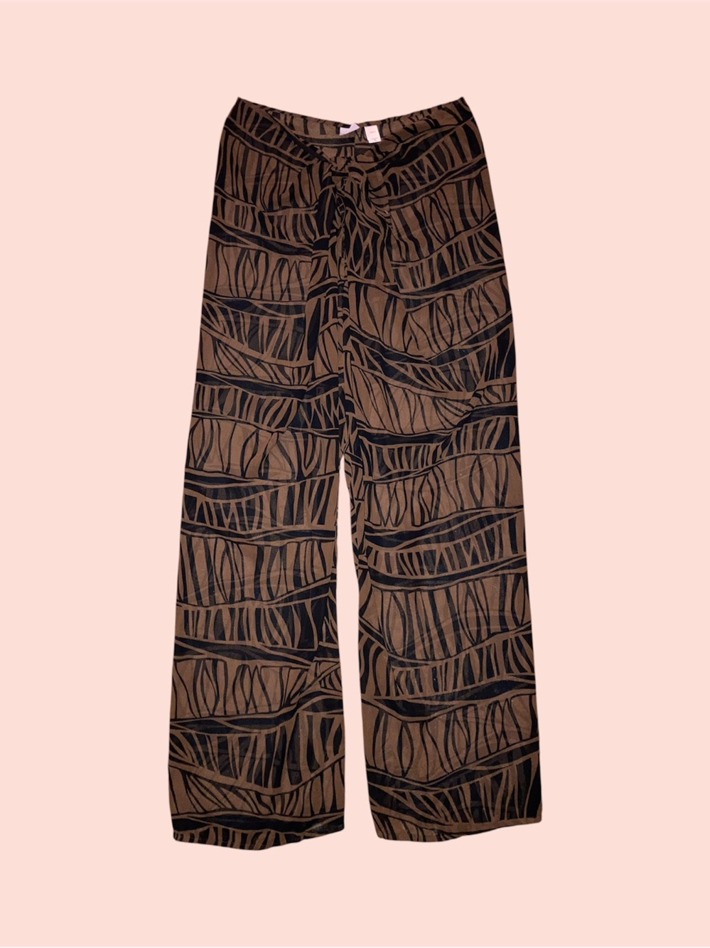 Vintage Y2K Victoria’s Secret Sheer Tie Front Beach Pants